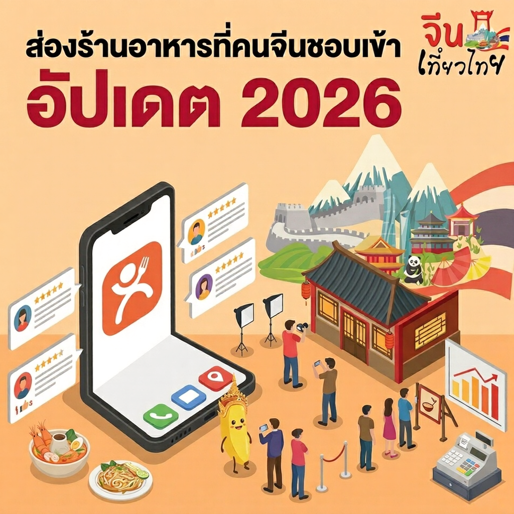 ร้านอาหารที่คนจีนชอบเข้า 2026