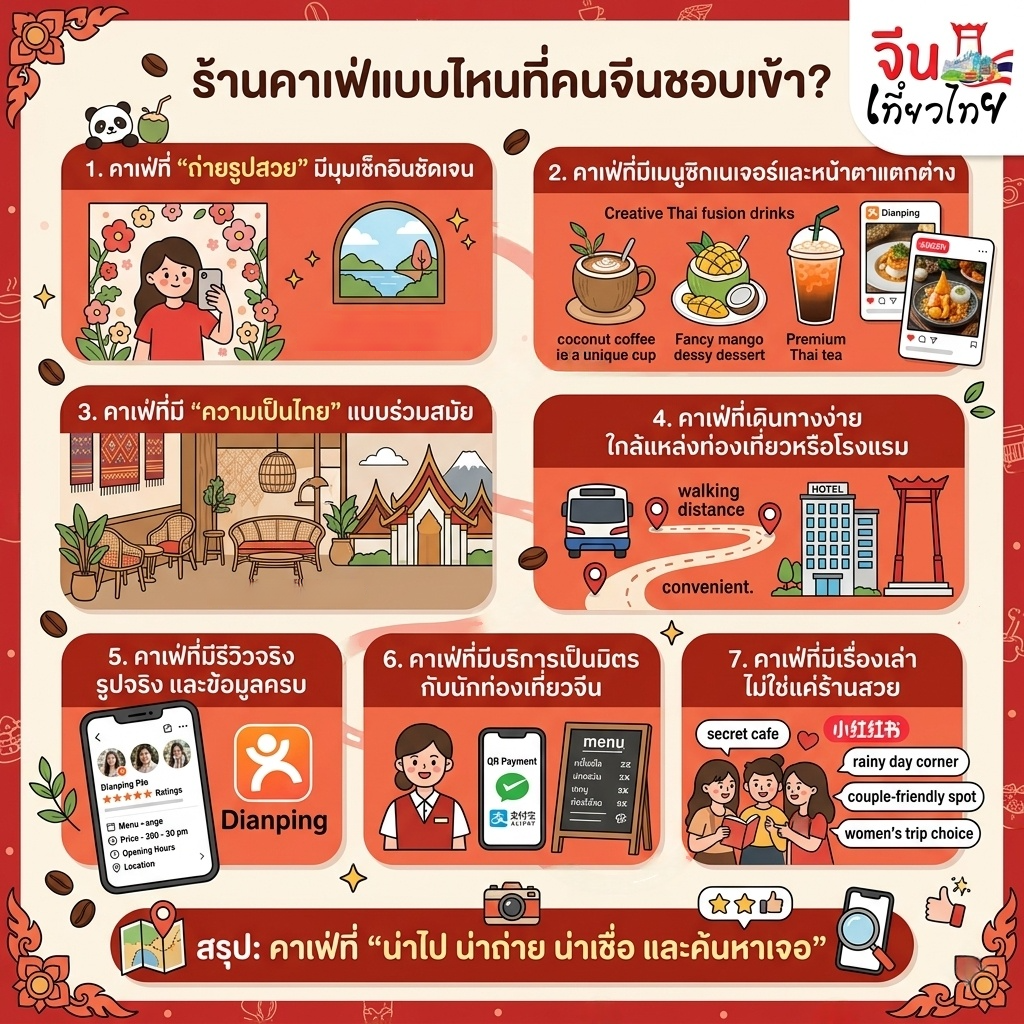 ร้านคาเฟ่แบบไหนที่คนจีนชอบเข้า